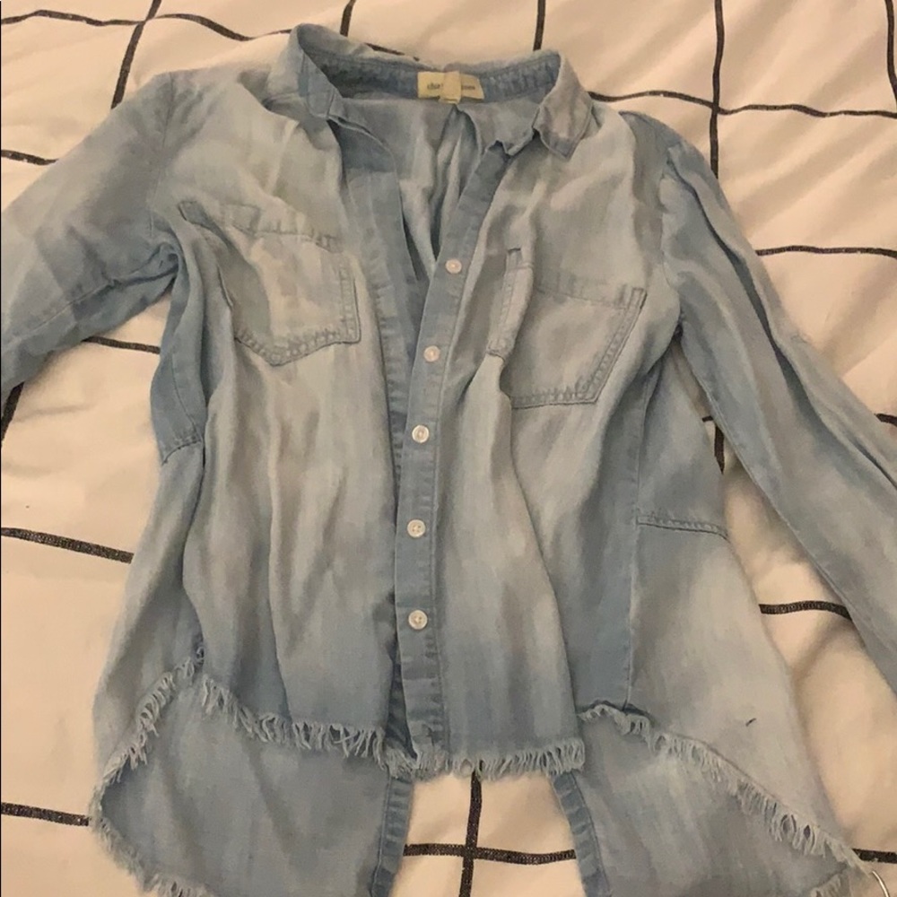 Denim shirt or cardigan